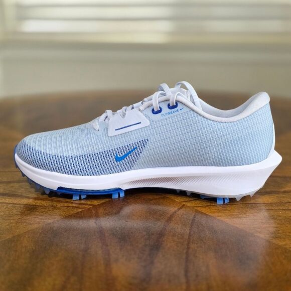 Nike Air Zoom Infinity Tour 2 Golf Shoes Men's 10.5 Grey Royal Blue FD0217-001 - Picture 8 of 16